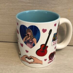 Taylor Swift All Over Print Collage 12oz. 4” Tall Coffee Cup Mug